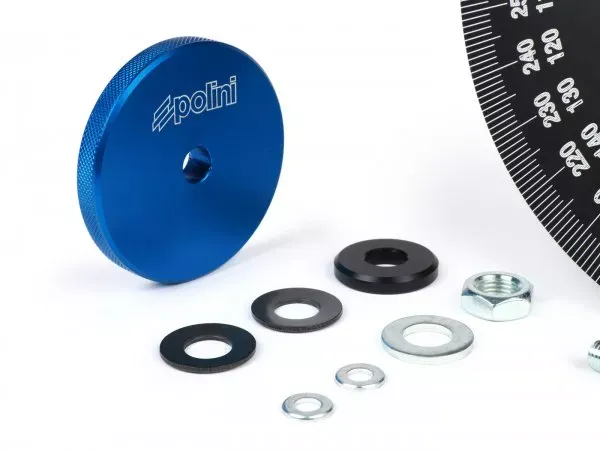 Timing Graden Schijf Polini Aluminium Zwart