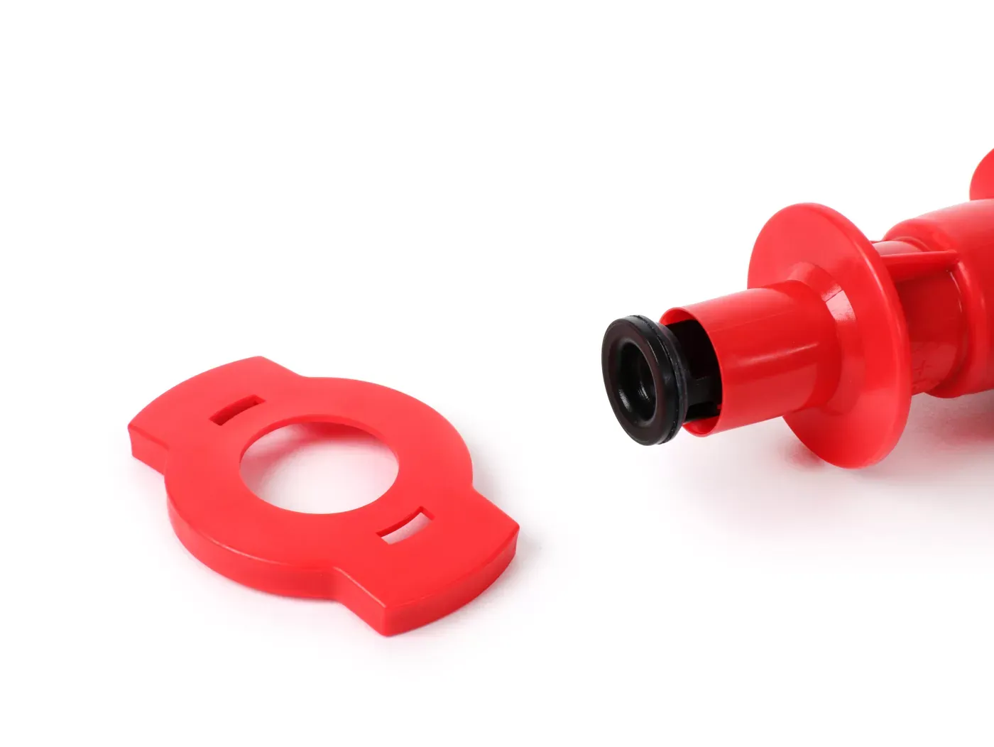 Trechteruitloop Voor Jerrycan Levering Hunersdorff Bike Filler Met Auto Fuel Stop Mechanisme