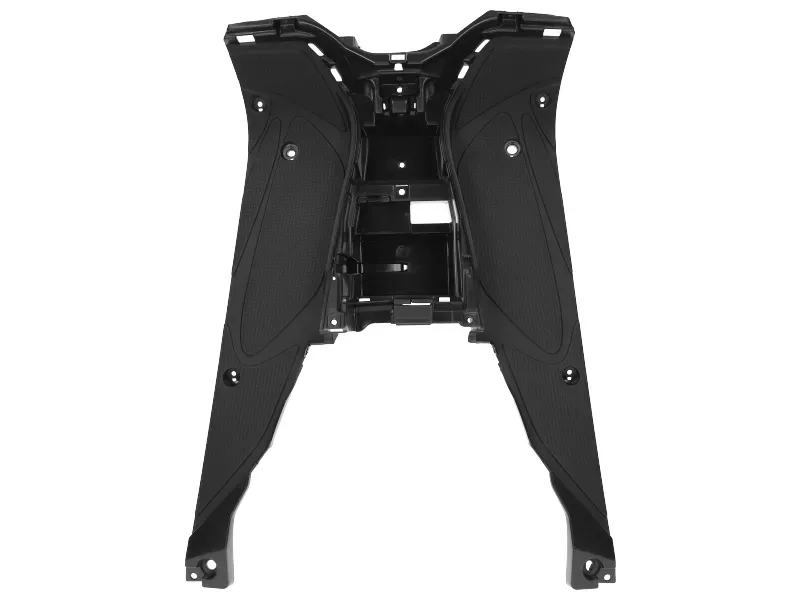 Treeplank Yamaha Aerox tot bj. 2014 - Mat zwart