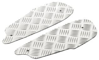 Treeplankset - Alu / Zilver - Gilera Runner