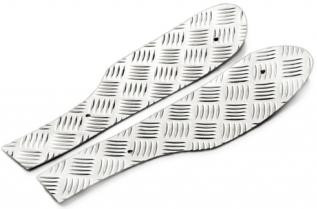 Treeplankset - Alu / Zilver - Honda X8 Rs