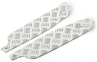 Treeplankset - Alu / Zilver - Peugeot Jetforce