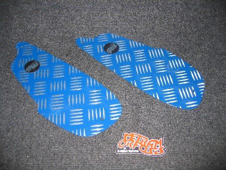 Treeplankset - Traanplaat Blauw - Gilera Runner