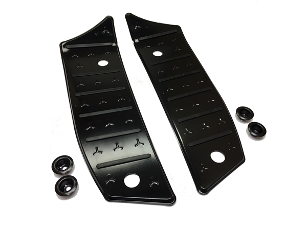 Treeplank-set zwart China VX50/Vespa Look-a-like