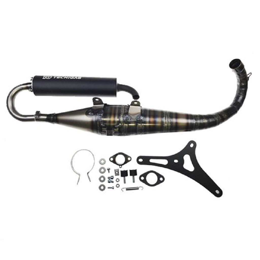 Uitlaat big rs voor Piaggio/Gilera 125/180cc