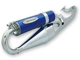 Uitlaat Peugeot Ludix - Chroom - Tecnigas