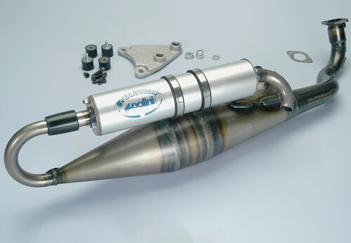 Uitlaat - Polini - Evolution - 50cc - - Minarelli Horizontaal