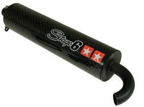 Uitlaatdemper Stage6 Carbon - Pro replica