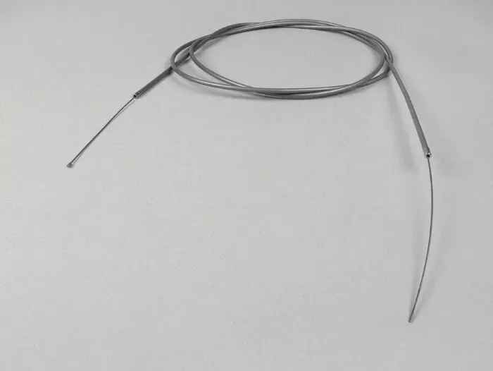  Universele Kabel ø=1,2mm x 2500mm Slang= 2200mm Fitting ø=3,0mm x 3mm  Gebruikt Als Gaskabel  Gevlochten Kabel Pe  Grijs