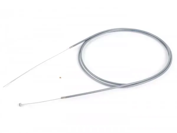 Universele Kabel Bgm Original Ø=1.2mm x 2500mm Slang= 2200mm Fitting Ø=5,5mm x 7,5mm Pe Binnenste Voering Gevlochten Kabel Grijs Gebruikt Als Gaskabel.