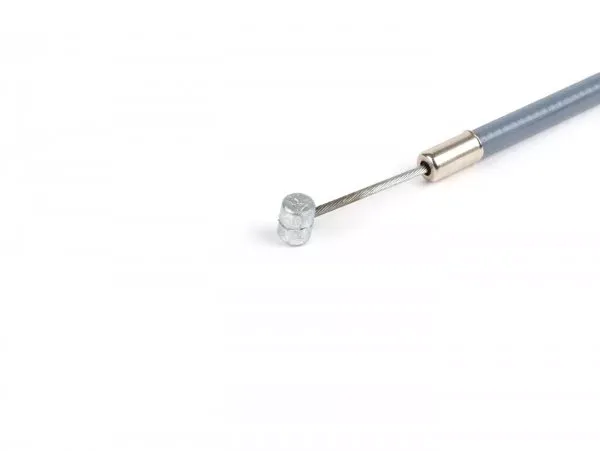 Universele Kabel Bgm Original Ø=1,6mm x 2500mm Slang= 2200mm Fitting Ø=5,5mm x 7,5mm Pe Binnenste Voering Grijs Gebruikt Als Schakelkabel.