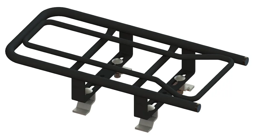 Universele Opzetdrager Steco Mat Zwart