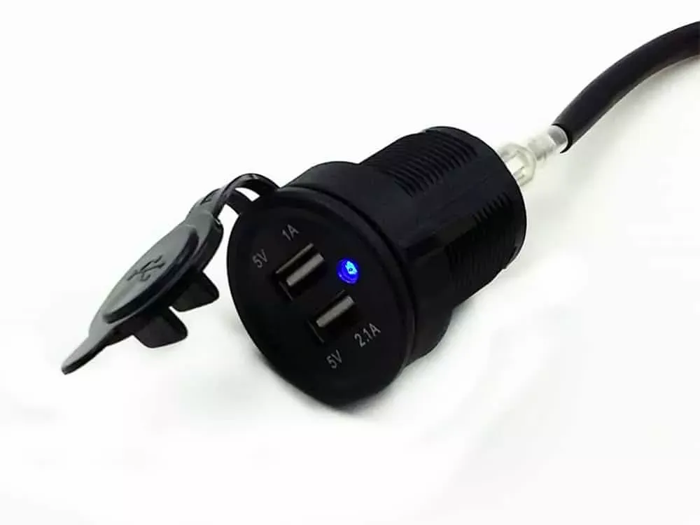 usb aansluiting scooter