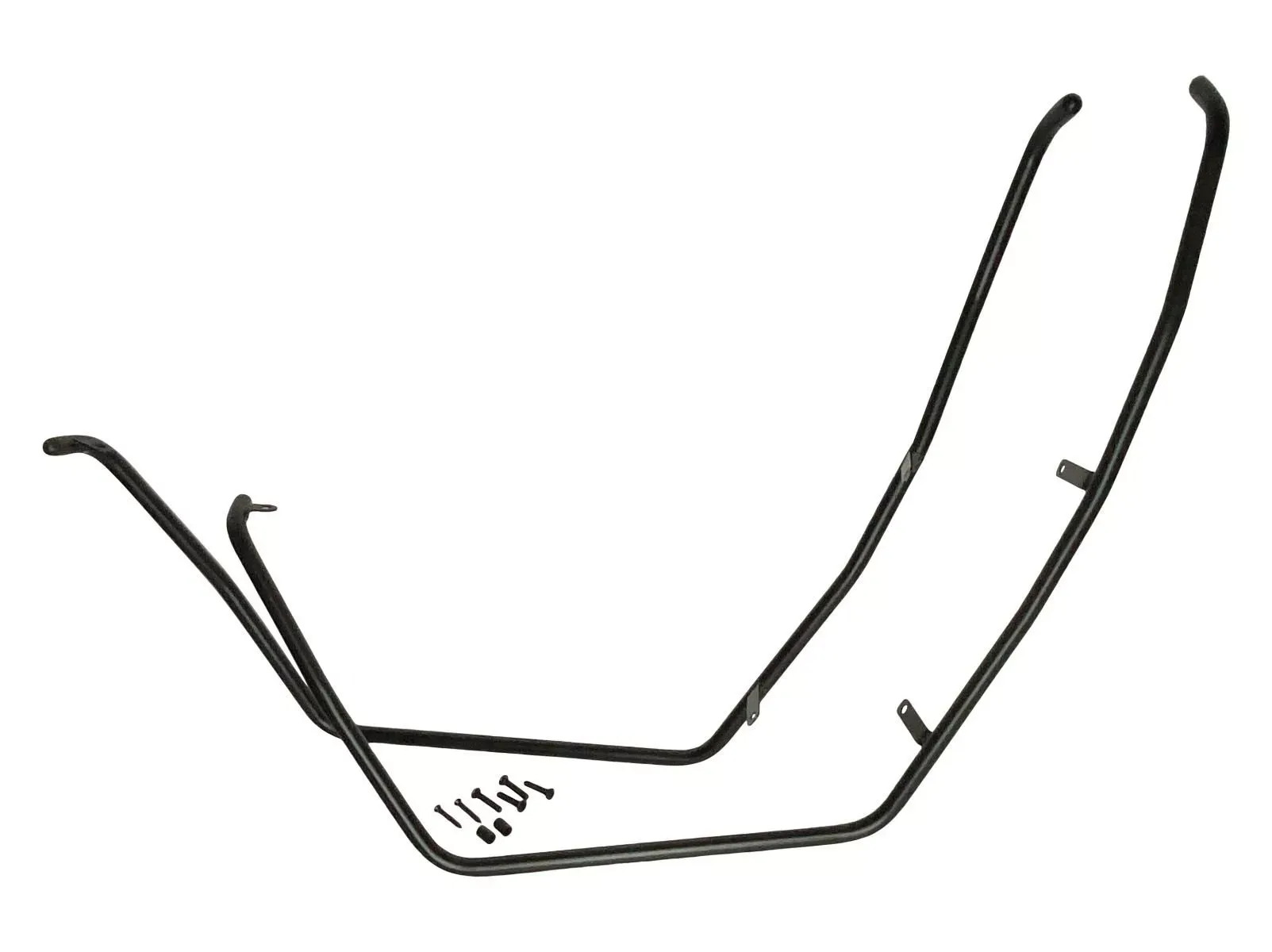 Voorvalbeugelset mat zwart Piaggio Zip