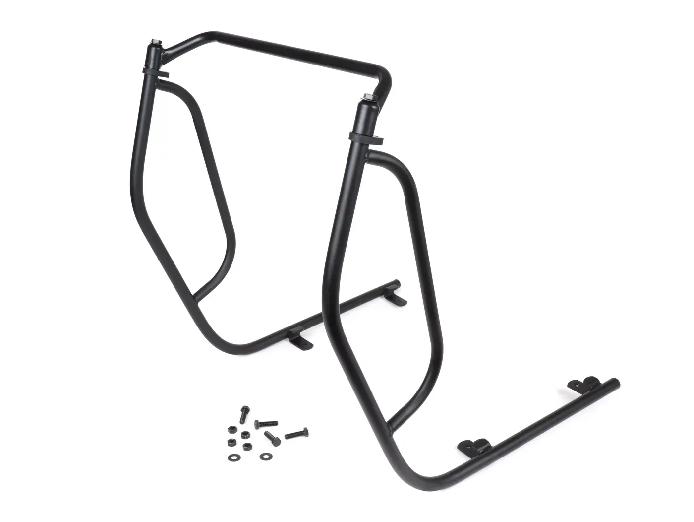 Valbeugel Beenschild MOTO NOSTRA Vespa PX80, PX125, PX150, PX200 Zwart