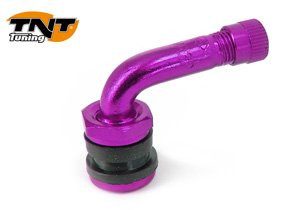 Ventiel Gebogen Paars Tnt