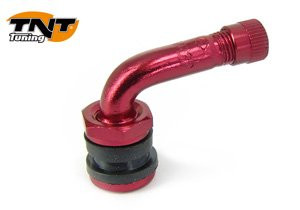 Ventiel Gebogen Rood Haaks (2 stuks)