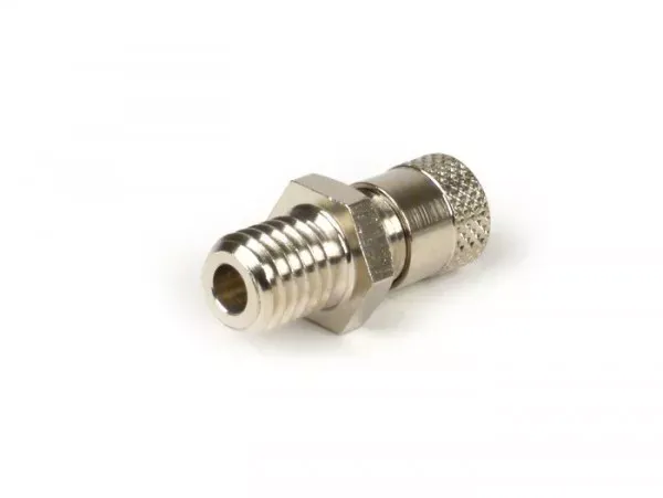 Ventiel Voor Tubeless Velg Vespa Fa Italia M8 X 1,25mm, Met Schroefdraad