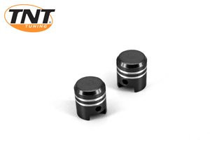 Ventieldopset Zuigermodel Zwart/Alu Tnt