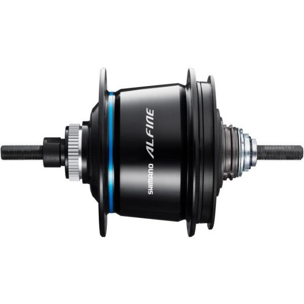 Versnellingsnaaf 8 Speed Shimano Alfine Di2 SG-S7051 Voor Schijfrem 36 Gaats Zwart