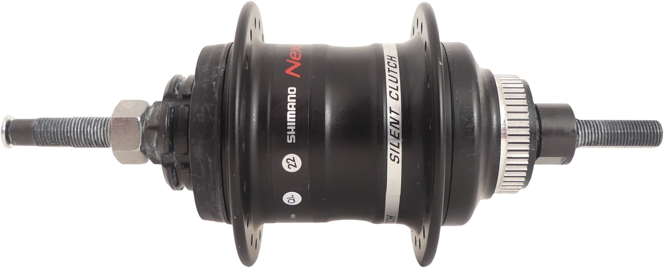 Versnellingsnaaf Shimano Nexus 3 SG-3D55 Schijfrem  36 Gaats Zwart