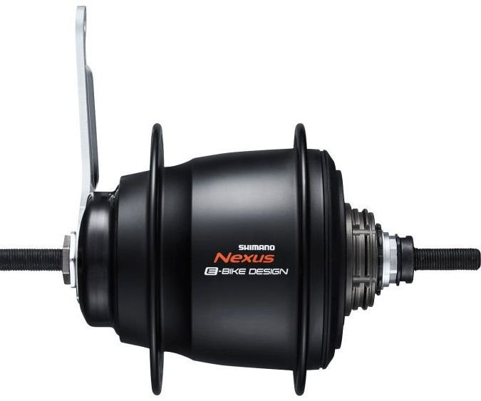 Versnellingsnaaf Shimano Nexus 5 SG-C7000-5 Met Terugtraprem 36 Gaats Zwart