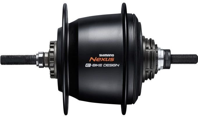 Versnellingsnaaf Shimano Nexus 5 SG-C7000-5 Voor Rollerbrake V-brake 36 Gaats Zwart
