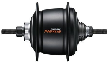 Versnellingsnaaf Shimano Nexus 8 SG-C6001 Voor Schijfrem  36 Gaats Zwart