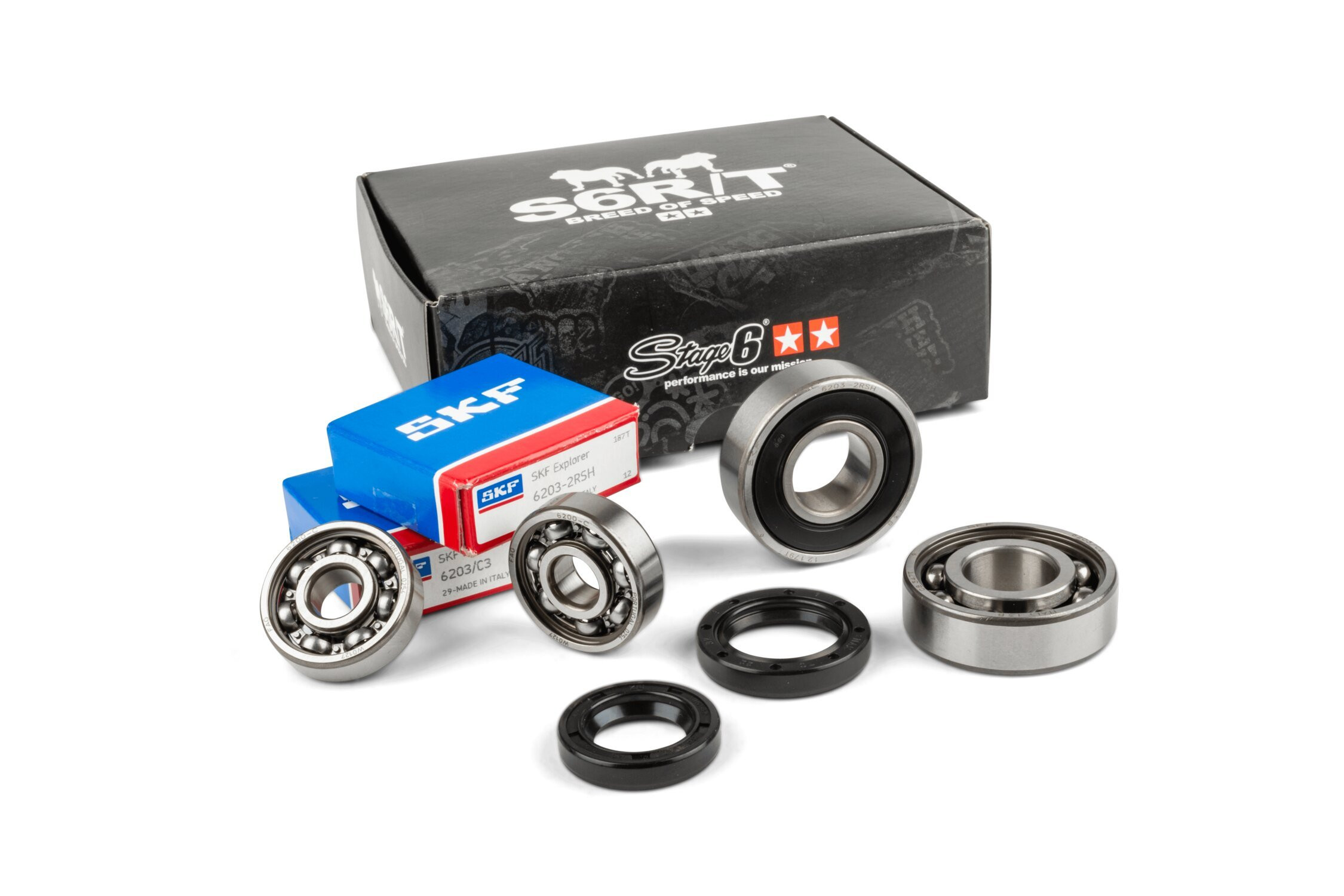 Stage6 HQ Lagerset Transmissie / Vertanding Minarelli