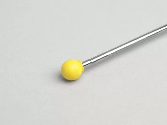 Vlaggensteun AMS Cuppini Universeel Chroom  l=230mm