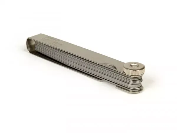 Voelermaat Universeel 20 Mesjes Metaal 0.05 1.00mm+0.002 0.040 Inch