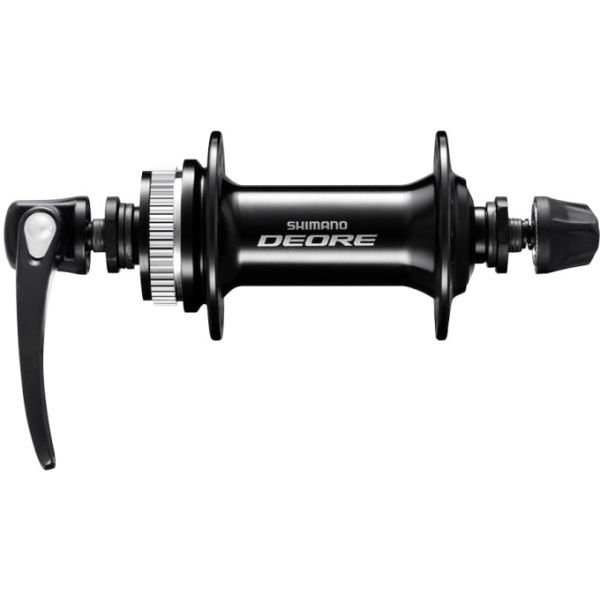 Voornaaf Shimano Deore HB-M6000 36 Gaats 100 mm Inbouwbreedte Met Snelspanner Zwart