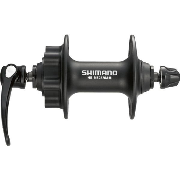 Voornaaf Shimano FH-M525  36 Gaats 6 Bouts Remschijfbevestiging Zwart