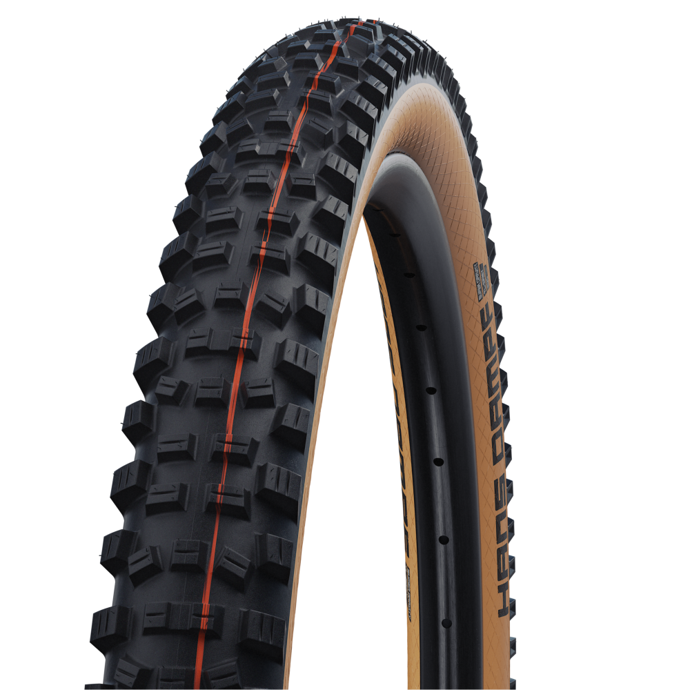 Vouwband Schwalbe Hans Dampf Super Trail 27.5 x 2.60-65-584 mm Bronze Sidewall