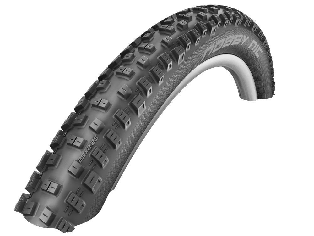 Vouwband Schwalbe Nobby Nic DD RaceGuard 26 x 2.40- 62-559 Zwart