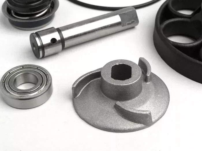 waterpomp reparatieset morini 50 cc lc (type aprilia/suzuki)   bladhoogte 7mm