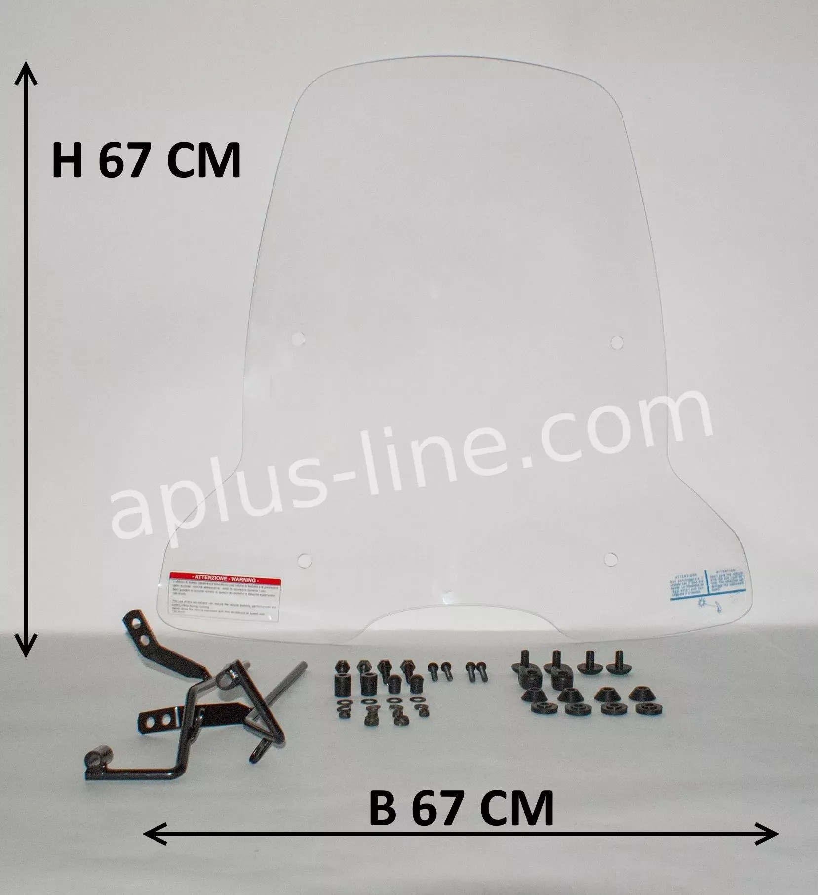 Windscherm Kymco Agility 16 Inch