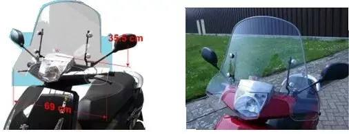 Windscherm New Vivacity Laag model