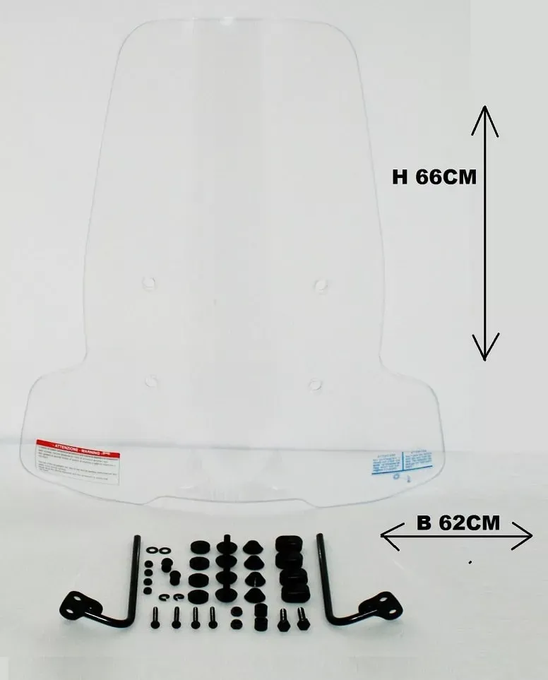Windscherm passend op Niu M - Hoog