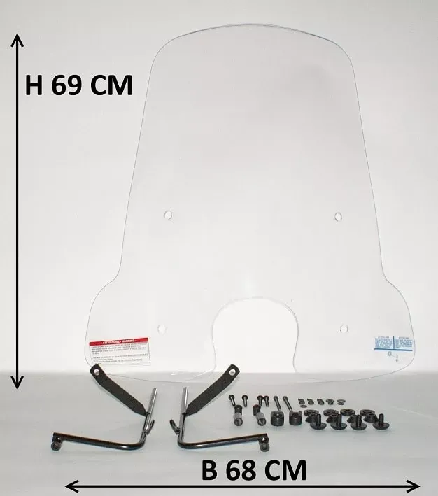 Windscherm Peugeot Django Hoog
