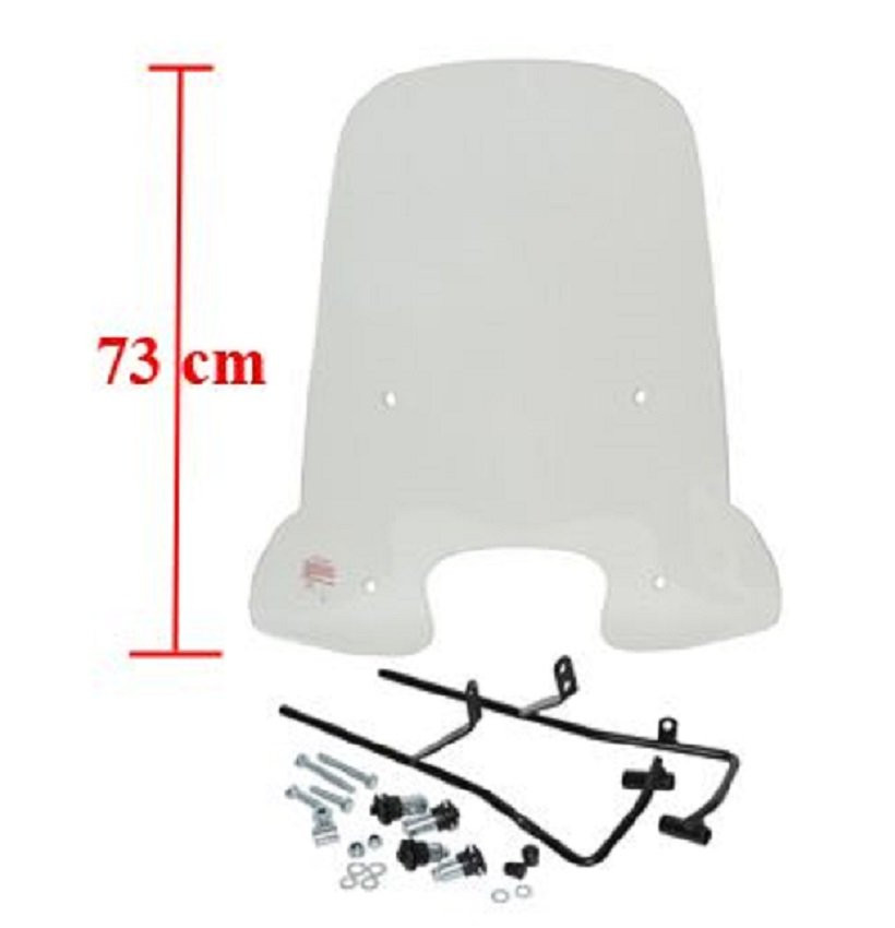 Windscherm Peugeot Tweet - Hoog - (Transparant)