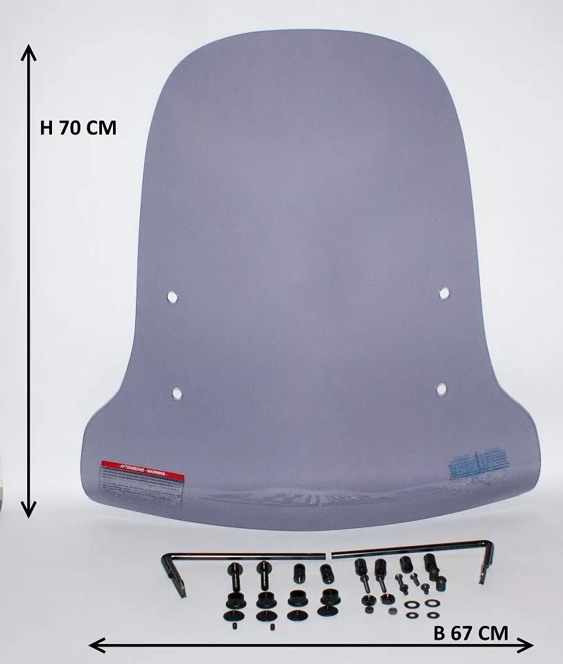 Windscherm Peugeot V-clic Smoke