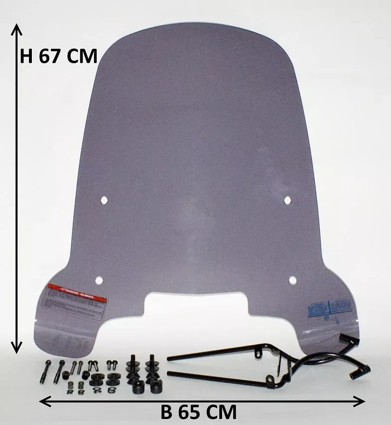 Windscherm New Vivacity hoog/smoke