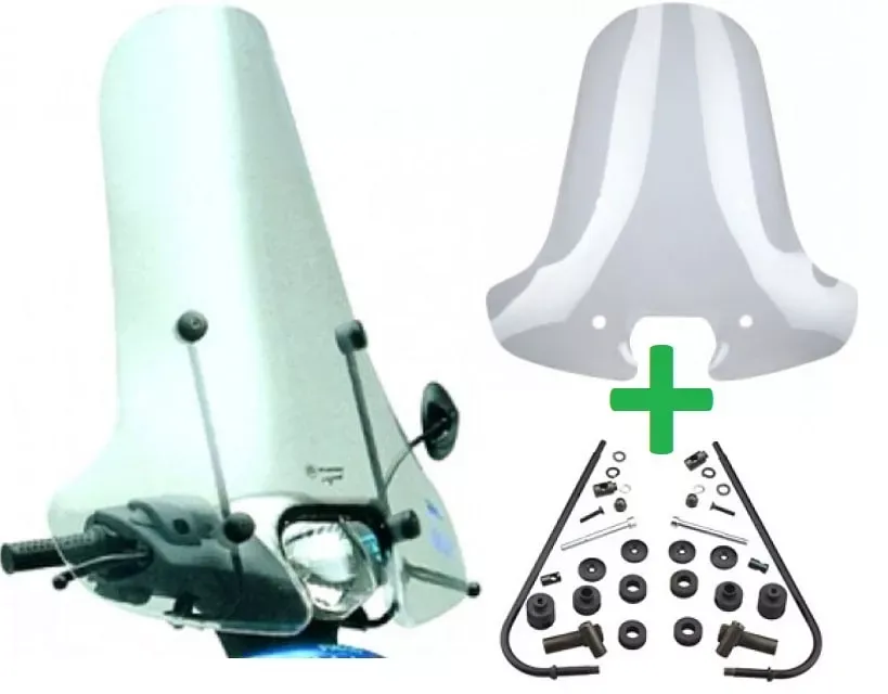 windscherm piaggio zip 2t en 4t