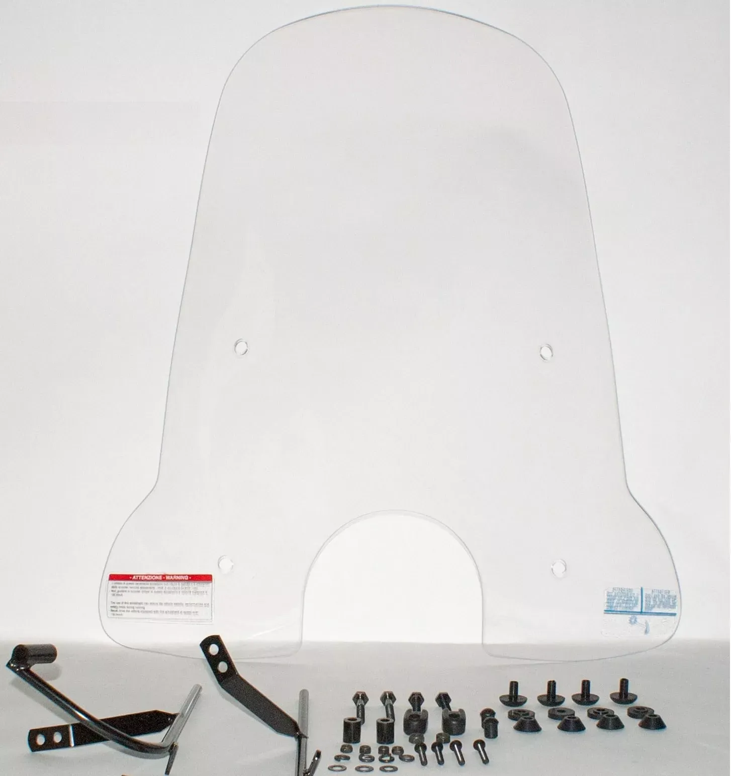 Windscherm Sym Fiddle 2 - Hoog (Transparant)