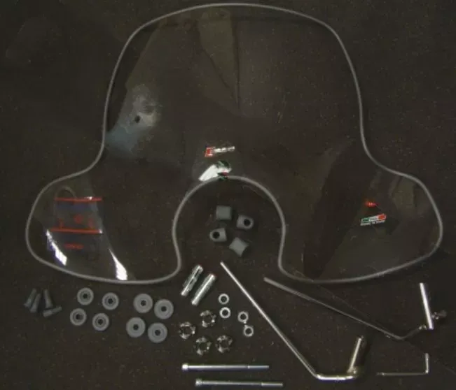 windscherm vespa lx middel