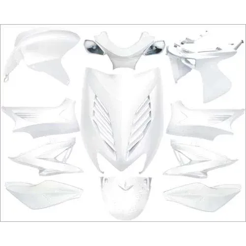 Kappenset Aerox Special Wit Glans - DMP