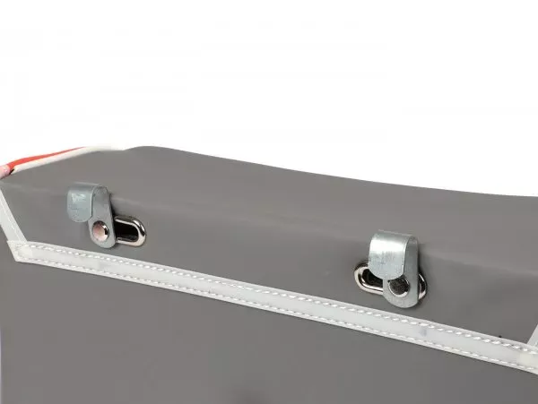 Zadeltas Moto Nostra Ciao Oranje Grijs