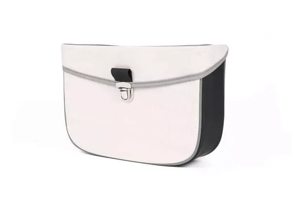 Zadeltas Moto Nostra Piaggio Bravo Boxer Si Ciao Zwart Grijs