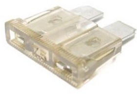 Zekering - Type : Steek - 7,5 Amp.